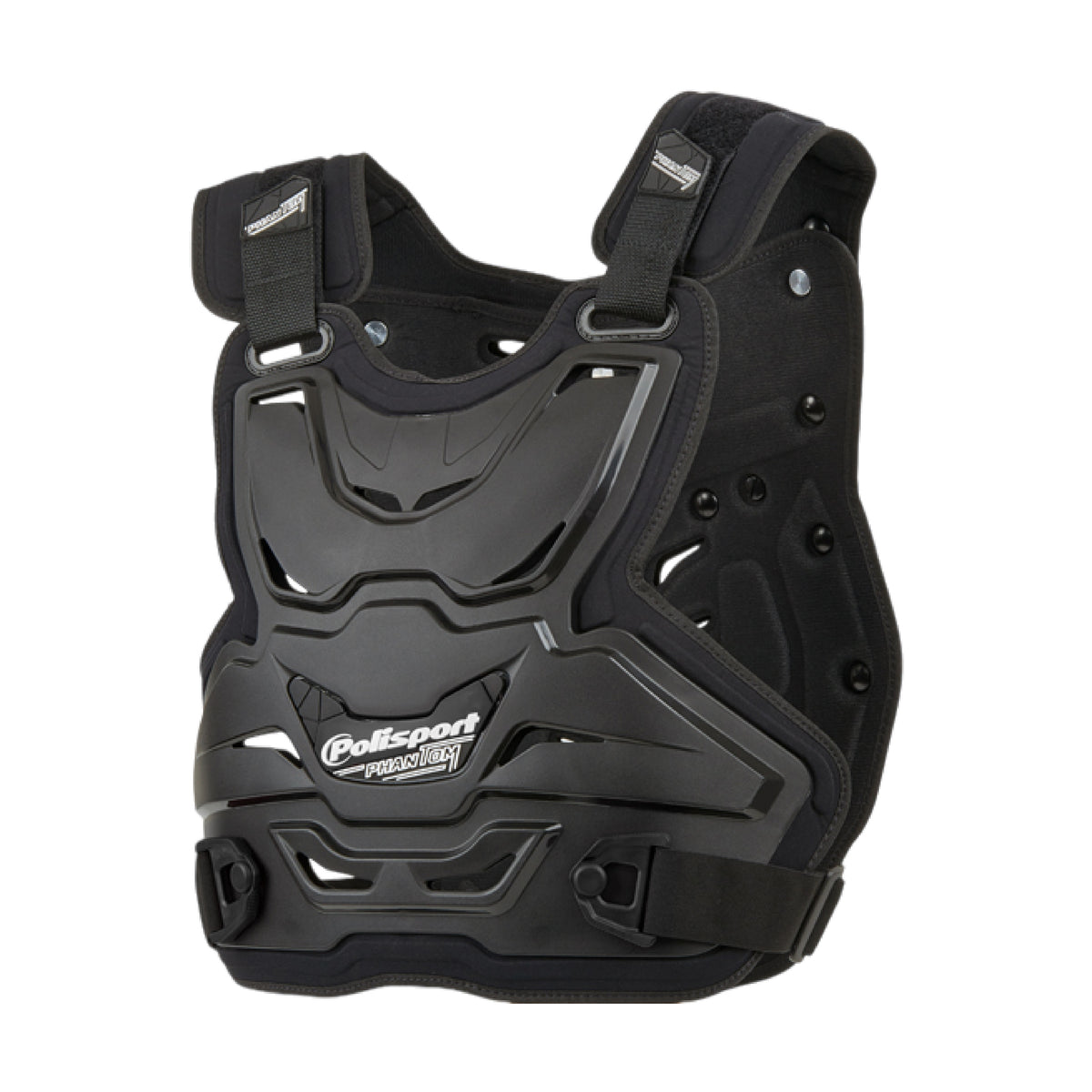 Polisport Phantom Lite - Chest Protector for Adult (Black)