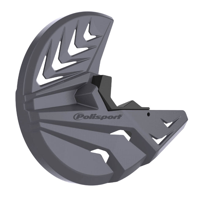 Polisport Disc & Bottom Fork Protector for Kawasaki KX250F (2013-2020) & KX450F (2015-2018) - Durable Polypropylene, Shields Fork & Brake Disc from Rocks, Debris, Easy Bolt-On Install