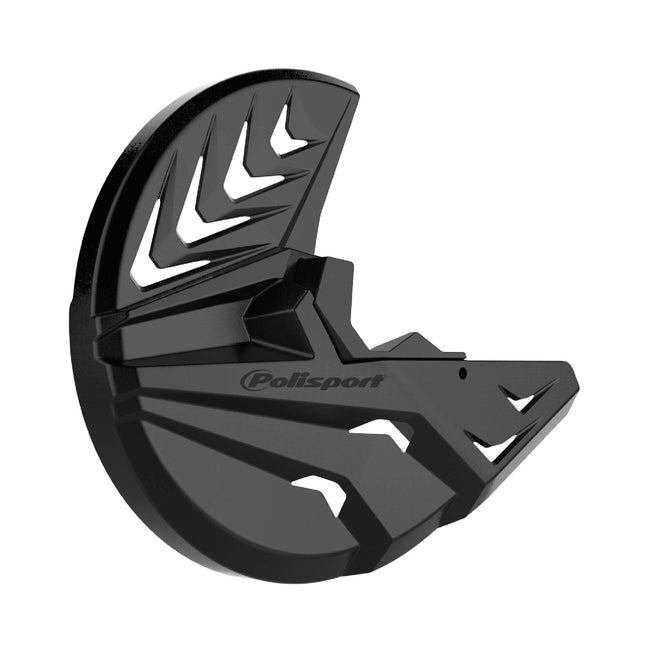 Polisport Motocross Motorcycles (MX) Disc & Bottom Fork Protector for KTM SX/SX-F/XC/XC-F (2015+), Husqvarna TC/FC (2015+), EX/TE/FE (2016+), GasGas MC/EC/SEF (2019+) Dirt Bikes - Black