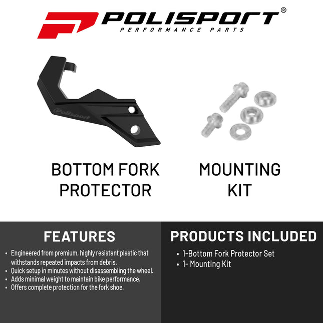 Polisport Bottom Fork Protectors for Kawasaki KX250F 2021