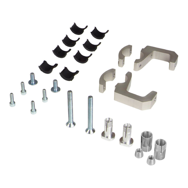 Polisport Trail Blazer Handguard Mounting Kit For CFMOTO 450 MT (2024) Motocross MX Motorcycles - Superior Protection and Durability, Easy to Install, Precise Fit - Grey