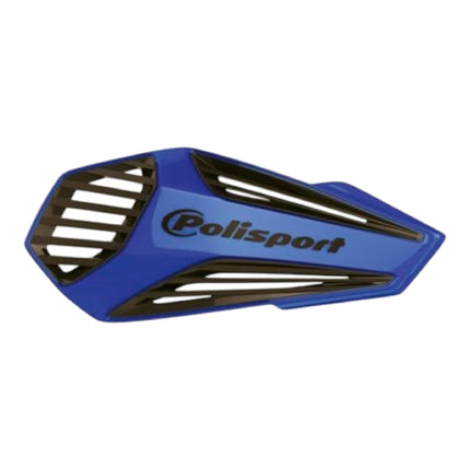 Polisport MX Air Handguard for Motocross Motorcycles-Universal Handguard Shield - Maximum Air Flow, Durable, Easy to Install,  Supermoto, Motard, Dirt Bikes & Off-Road Protection- Blue/Black