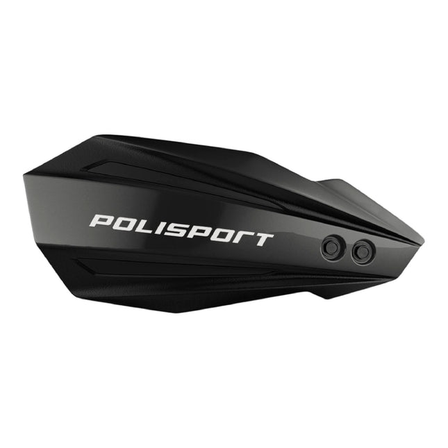 Polisport Bullit Handguard for Motocross Motorcycles-for Beta RR (2012-2025) - 2 Lever Mounting Systems, Durable, Flexible, Easy to Install,  Supermoto, Motard, Dirt Bikes & Off-Road Protection- Black