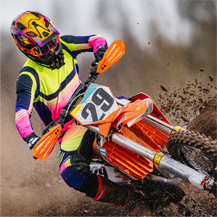 POLISPORT HANDGUARD MX BULLIT KTM(14>) HUSQ(14>) SHERCO(17>) MC/MCF 21