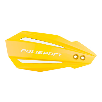 Polisport Bullit Handguard for Motocross - for Suzuki RM 250/Z 250(04-2025); Yamaha YZ/F(04-07); Kawasaki KX 125/250(07-22)/250F/450F(08-18) - 2 Lever Mounting Systems for SM, Motard & Dirt Bikes- Yl
