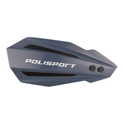 Polisport Bullit Handguard for Motocross Motorcycles-for Honda CRF250R/RX/450R/RX (2021-22) - 2 Lever Mounting Systems, Easy to Install, Supermoto, Motard, Dirt Bikes & Off-Road Protection- Nardo Grey