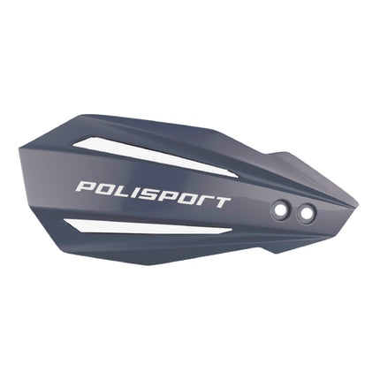 Polisport Bullit Handguard for Motocross Motorcycles-Universal Handguard Shield - Durable, Flexible, Easy to Install, Supermoto, Motard, Dirt Bikes & Off-Road Protection- Nardo Grey