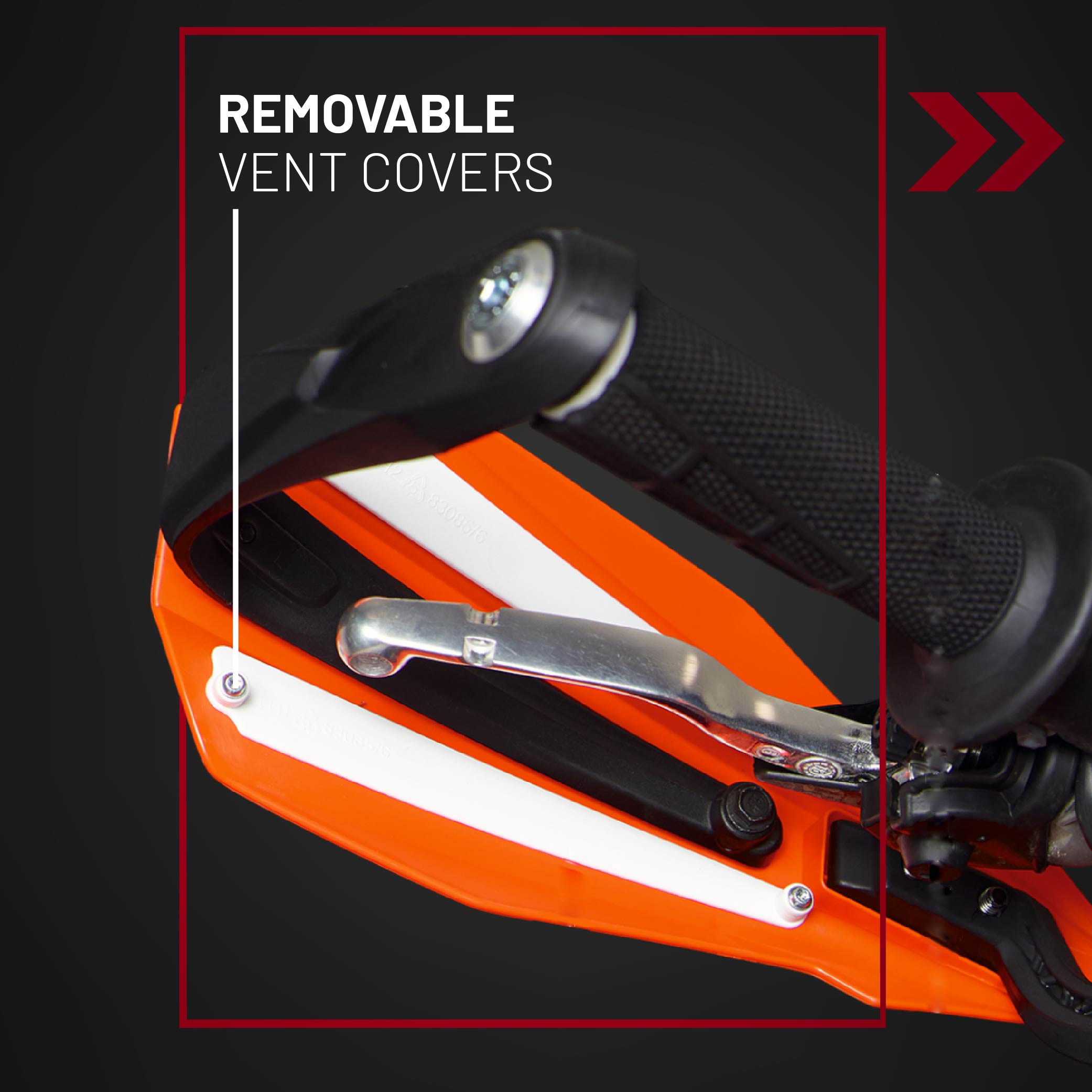 Polisport Bullit Full Wrap-Around Handguard for Motocross Motorcycles