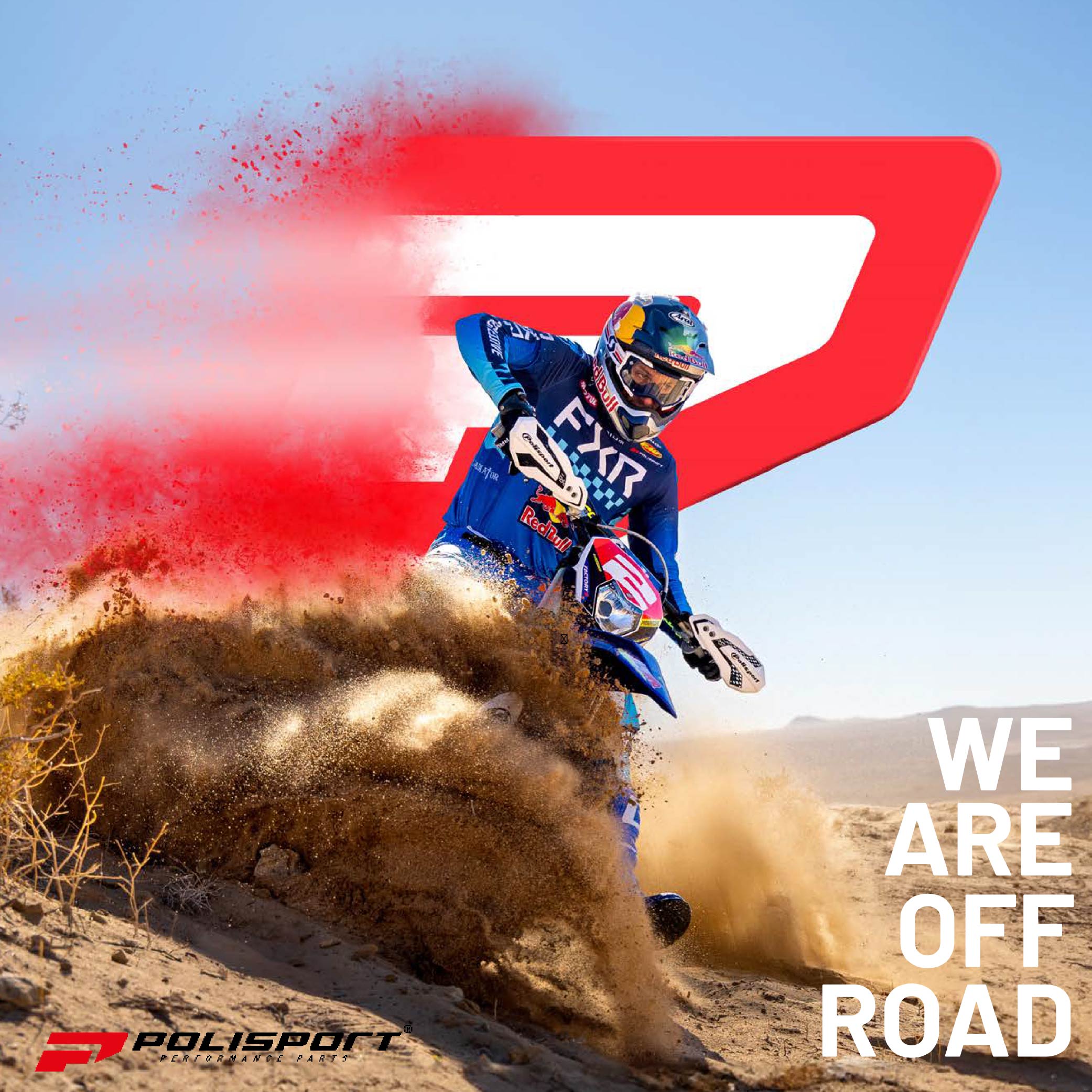 Polisport Bullit Full Wrap-Around Handguard for Motocross Motorcycles