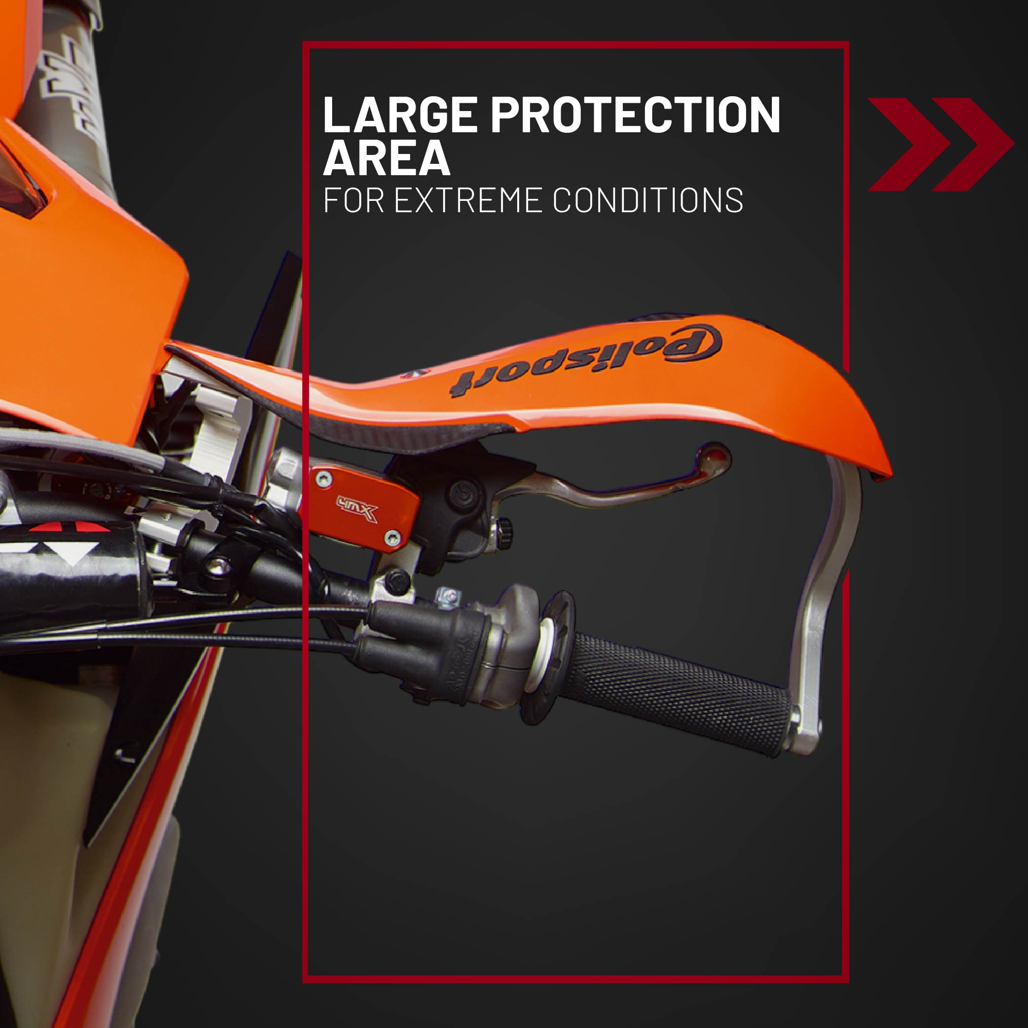 Polisport Trail Blazer Handguard for Motocross