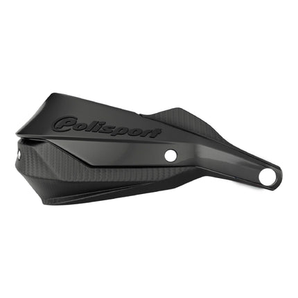 Polisport Trail Blazer Handguard for Motocross - Universal Handguard Shield - Full Wrap-Around for Extreme Riding Condition, Made from 6061 T6 Aluminum for SM, Motard & Dirt Bikes- Black