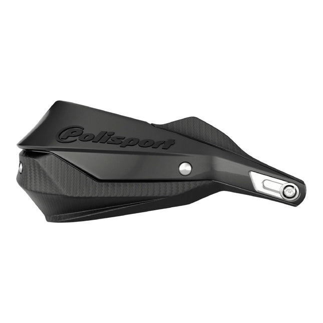 Polisport Trail Blazer Handguard for Motocross - for CFMOTO 450MT (2024-25) - Full Wrap-Around for Extreme Riding Condition, Made from 6061 T6 Aluminum for SM, Motard & Dirt Bikes- Black