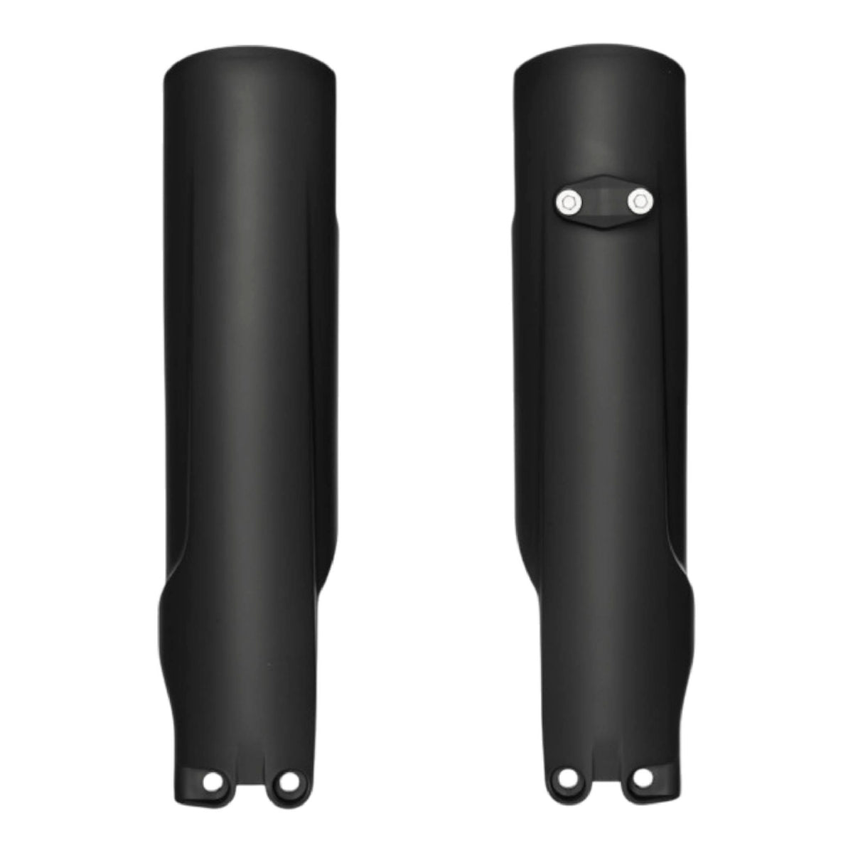 Polisport  Black Fork Guards for KTM SX/XC and Husqvarna TC/TE/FC/FE (2023–2025) – OEM Fit – Durable Gloss Polypropylene – Roost & Debris Protection – Easy Bolt-On Installation 8352500002