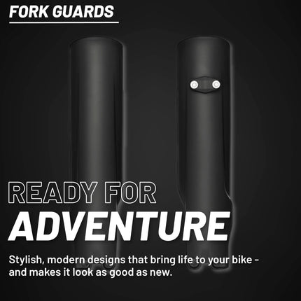 Polisport  Black Fork Guards for KTM SX/XC and Husqvarna TC/TE/FC/FE (2023