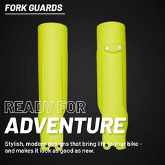 Polisport  Yellow, Fork Guards for KTM SX/XC and Husqvarna TC/TE/FC/FE (2023