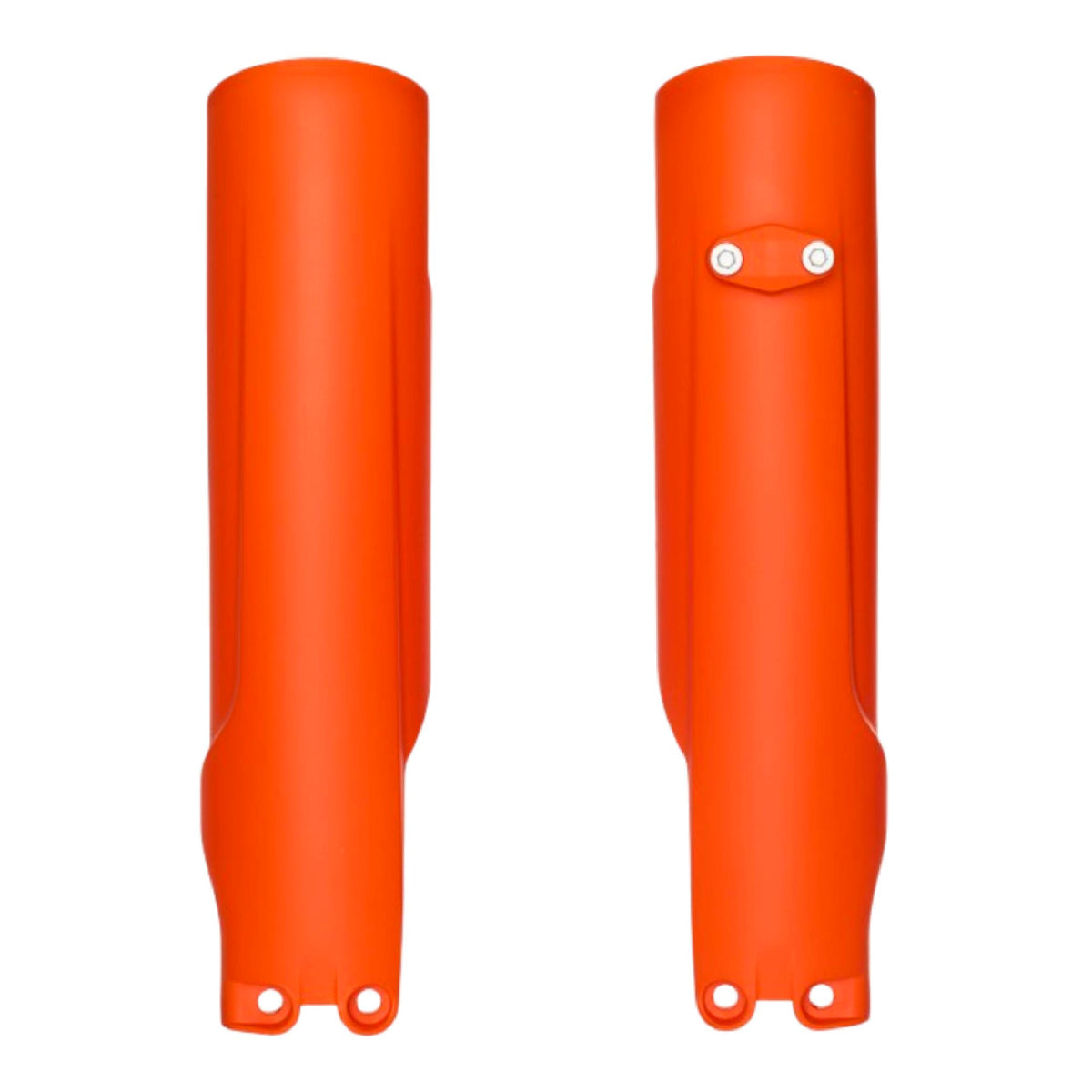 Polisport  Orange, Fork Guards for KTM SX/XC and Husqvarna TC/TE/FC/FE (2023–2025) – OEM Fit – Durable Gloss Polypropylene – Roost & Debris Protection – Easy Bolt-On Installation 8352500005