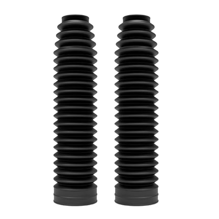 Polisport Fork Boots (250x32x60mm) - Stretch to Adapt to Motorbike Forks for Superior Fit & Durable Protection - Black