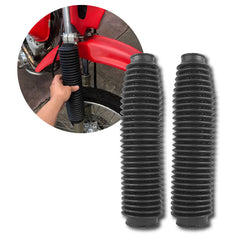 Polisport Fork Boots (250x32x60mm) - Stretch to Adapt to Motorbike Forks for Superior Fit & Durable Protection - Black