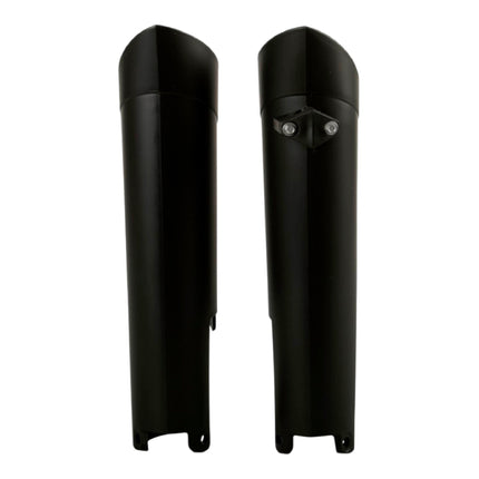Polisport Fork Guards for Various KTM, Husqvarna, and GasGas. Polisport uses exclusive technologies to make its parts the most durable in the market, with the same standards as the original plastics