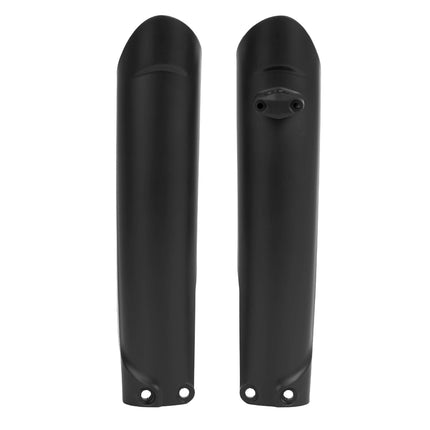 Polisport Fork Guards Black 8398600003 - Fits KTM SX SX-F EXC XC XC-W 125-530cc (2007-2021) - OEM Quality Injection-Molded Plastic - Durable, Lightweight, Easy Install