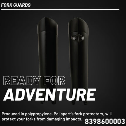 Polisport Fork Guards Black 8398600003