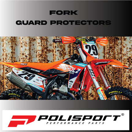 Polisport Fork Guards Black 8398600003