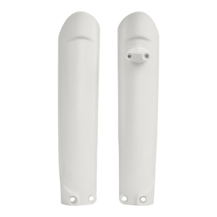 Polisport OEM‑Quality Fork Guards – White – Durable Gloss Polypropylene – Direct Replacement for KTM/Husqvarna Off‑Road Models – Part #8398600012