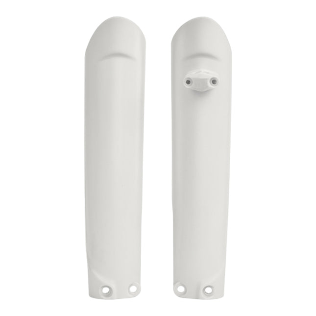 Polisport OEM‑Quality Fork Guards – White – Durable Gloss Polypropylene – Direct Replacement for KTM/Husqvarna Off‑Road Models – Part #8398600012
