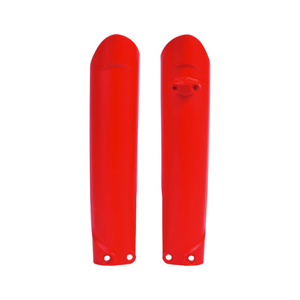 Polisport Fork Guards for GasGas EX/F 2022-2023, EC/F/MC/F 2021-2023, Durable Plastic Motorcycle Fork Protectors, Red