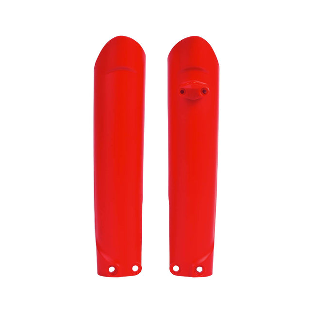 Polisport Fork Guards for GasGas EX/F 2022-2023, EC/F/MC/F 2021-2023, Durable Plastic Motorcycle Fork Protectors, Red