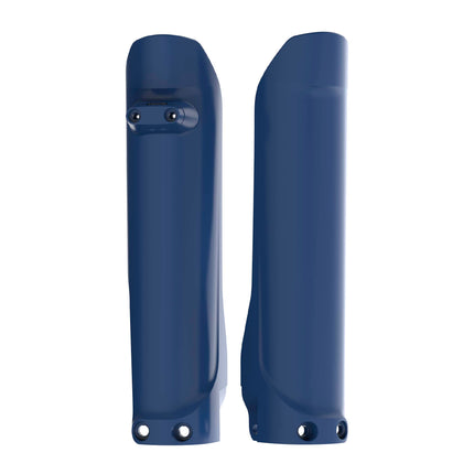 Polisport Fork Guards for Husqvarna TE/FE 2016-2023 | Blue Durable Polypropylene Enduro Bike Fork Protectors, OEM-Quality Replica