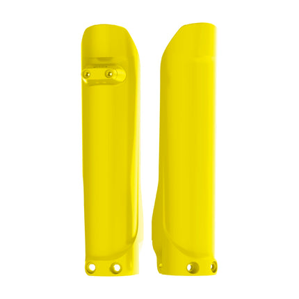 Polisport Fork Guards for Husqvarna TE/FE 2016-2023 | Yellow Durable Polypropylene Enduro Bike Fork Protectors, OEM-Quality Replica
