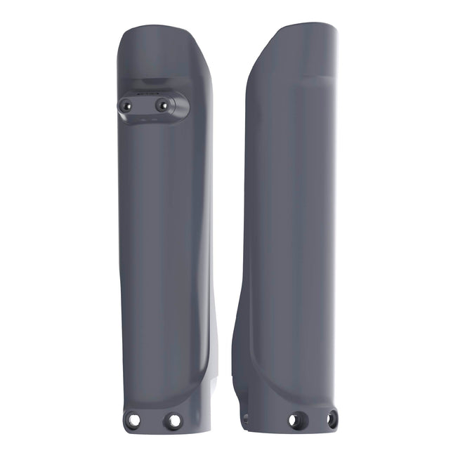 Polisport Fork Guards for Husqvarna TE/FE 2016-2023 | Nardo Grey Durable Polypropylene Enduro Bike Fork Protectors, OEM-Quality Replica