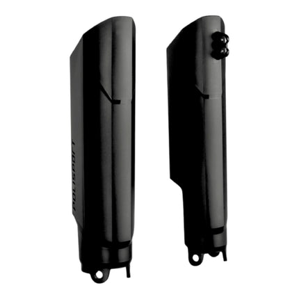 Polisport Fork Guard FWA for Honda CRF250R/450R/RX 2019-2024 | High-Impact Polypropylene, OEM Fit, Black, Full Wrap Motocross Fork Protection