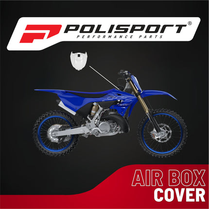 Polisport White Air Box for Yamaha Dirt Bikes |  YZ250F (2024-2026), YZ250FX (2024-2026), YZ450F (2023-2026), YZ450FX (2023-2026) | OEM Fit & Durable DGP Plastic