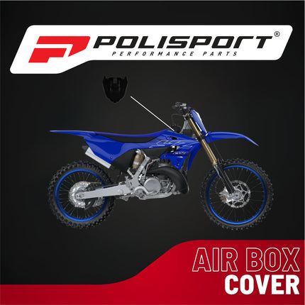 Polisport Black Air Box for Yamaha Dirt Bikes |  YZ250F (2024-2026), YZ250FX (2024-2026), YZ450F (2023-2026), YZ450FX (2023-2026) | OEM Fit & Durable DGP Plastic