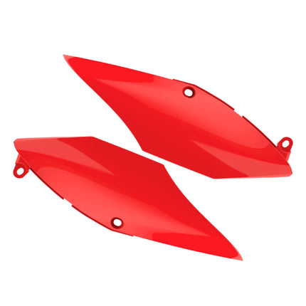 Polisport Motocross (MX) Replica Plastics Side Panels for Honda CRF 250R (2018-21),250RX (2019-21),450R/RX (2017-20) Dirt Bike - OEM Quality, Durable, Flexible & Perfect Fit - Red