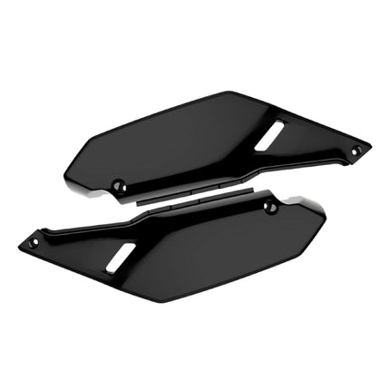 Polisport Motocross (MX) Replica Plastics Side Panels for Kawasaki KLR 650 (2008-18) Dirt Bike - OEM Quality, Durable, Flexible & Perfect Fit - Black