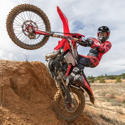 Polisport Motocross (MX) Replica Plastics Side Panels for Rieju MR Pro 300i (2026) Dirt Bike - OEM Quality, Durable, Flexible & Perfect Fit - Red