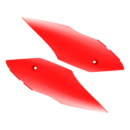 Polisport Motocross (MX) Restyling Side Panels for Honda CR125R (2002-2007) Dirt Bike - OEM Quality, Durable, Flexible & Perfect Fit - Red