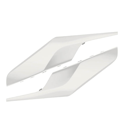 Polisport Motocross (MX) Replica Plastics Side Panels for Husqvarna TE/FE (2020-23), TC/FC/TX/FX (2019-22) Dirt Bike - OEM Quality, Durable, Flexible & Perfect Fit - White