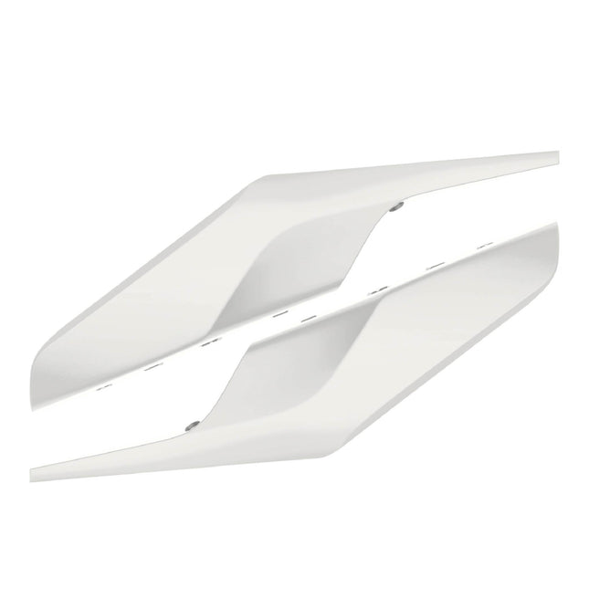 Polisport Motocross (MX) Replica Plastics Side Panels for Husqvarna TE/FE (2020-23), TC/FC/TX/FX (2019-22) Dirt Bike - OEM Quality, Durable, Flexible & Perfect Fit - White