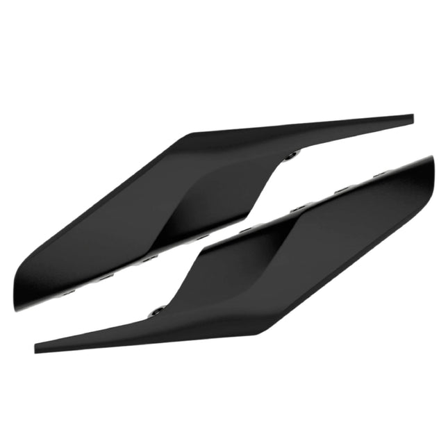 Polisport Motocross (MX) Replica Plastics Side Panels for Husqvarna TC/FC/TX/FX (2019-22) Dirt Bike - OEM Quality, Durable, Flexible & Perfect Fit - Black