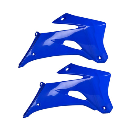 Polisport Radiator Scoops - Blue Panels for Yamaha WR 450F (2007-2011) Yamaha WR 250F (2007-2014) - OEM Fit, Glossy Finish, Lightweight & Impact-Resistant, Easy Installation