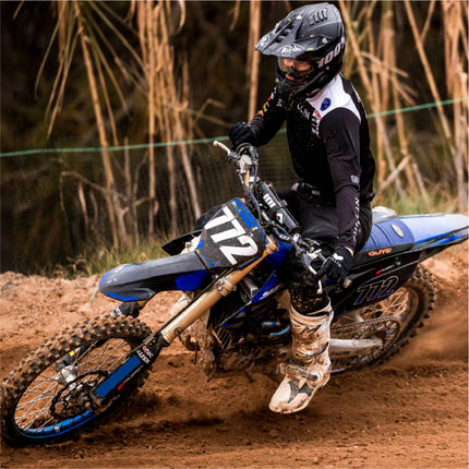Polisport Motocross Motorcycles (MX) Chain Slider for Yamaha YZ125 YZ250 YZ250F YZ450F WR250F WR450F YZ125X YZ250X - Fits Various 125cc 250cc 450cc Models (2008-2025) - Dirt Bikes, Black