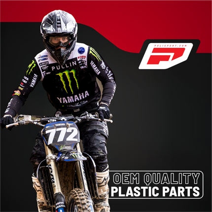 Polisport Motocross Motorcycles (MX) Chain Slider for Yamaha YZ 450FX (2016-2025) YZ 250FX/WR (2015-2025) 250F/450F (2009-2025) - OEM Quality for Superior Fit & Durable Protection - Black