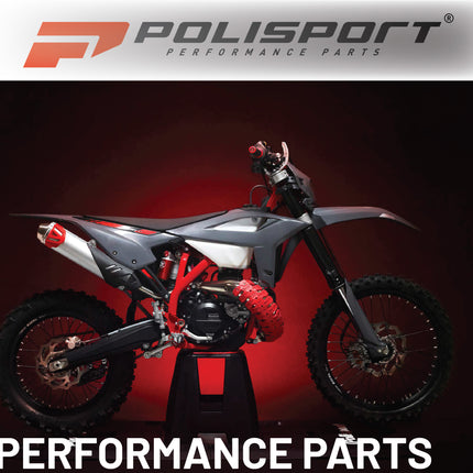 Polisport Radiator Louvers - Black Panels for KTM 125/150/250/300/350/450 SX/SX-F/XC/XC-F/EXC (2007-2016) Husqvarna (2014-2016) - OEM Fit, Durable Plastic, Enhanced Airflow, Easy Installation