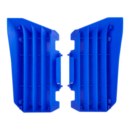 Polisport Radiator Louvers - Blue Panels for Yamaha YZ 450FX/WR 450F (2007-2018) YZ 250FX/WR 250F (2015-2019) YZ 450F (2014-2017) YZ 250F (2014-2018) - OEM Fit, Durable Plastic, Enhanced Airflow
