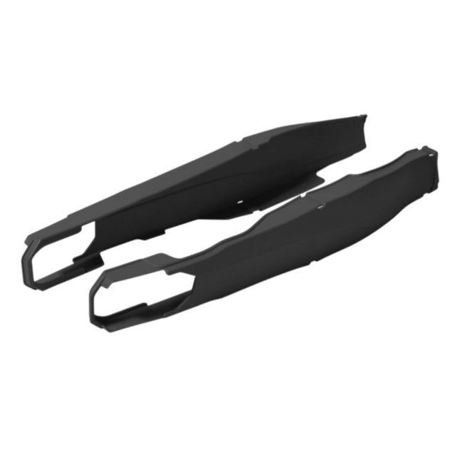 Polisport Motocross Motorcycles (MX) Swingarm Protector for KTM EXC 125/200/250/300 (2012-2024), EXC-F 250/350/450/500 (2012-2024) Dirt Bikes - High Impact & Abrasion Resistance - Black