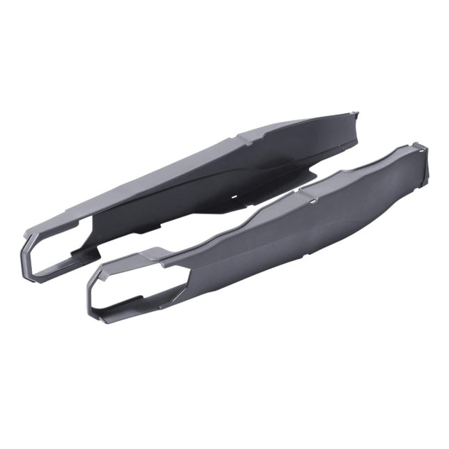 Polisport Motocross Motorcycles (MX) Swingarm Protector for KTM EXC 125/200/250/300 (2012-2023), EXC-F 250/350/450/500 (2012-2023) Dirt Bikes - High Impact & Abrasion Resistance - Grey